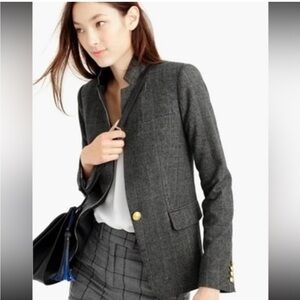 JCREW | Regent Blazer in Houndstooth / Glenn Plaid Tuexedo - sz 2